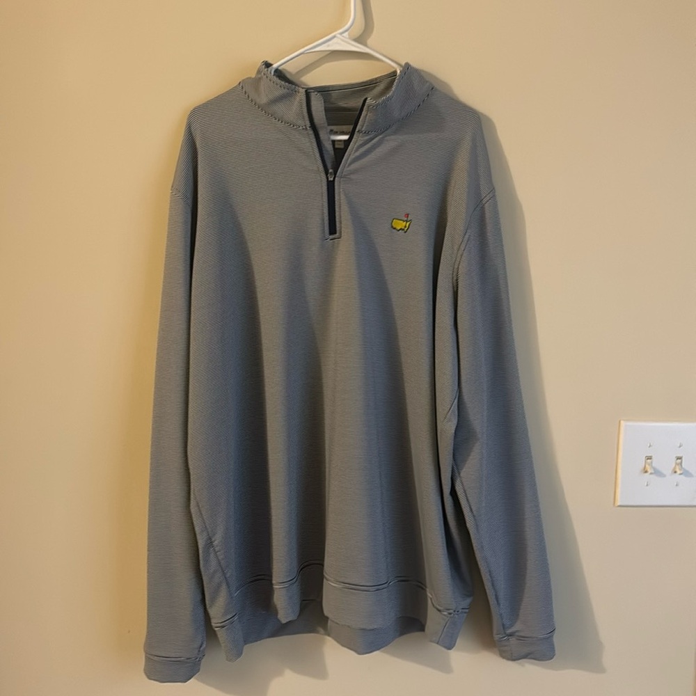 Masters Men’s Quarter Zip Pullover - Officially Licensed Worn Once